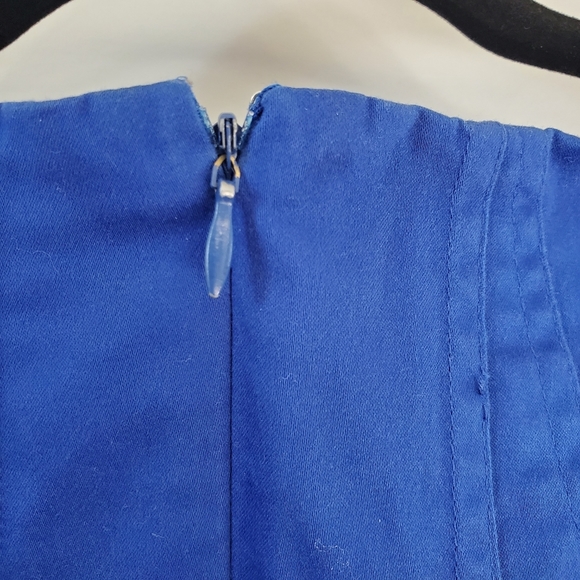 Calvin Klein Vibrant Blue Midi Dress - Picture 10 of 11